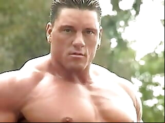  Bodybuilder poses nude outdoors, drips precum! gay