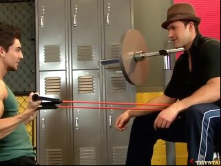 tattoo Boxing Bang With Naked Athletes On The Set And With Trystan Bull And Johnny Torque deepthroat